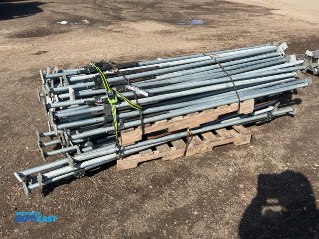 Lot 2-11537 - Skid full of assorted load lock bars