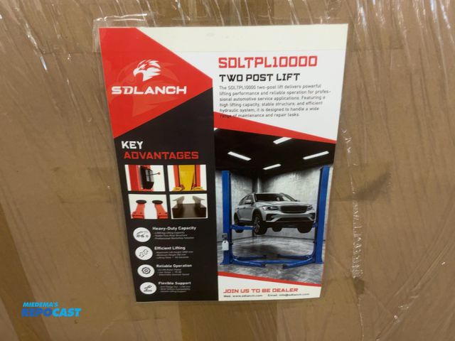 Lot 2-41610 - New SDLANCH Model TPL10000 Two Post Lift, 4500 KG Lifting Capacity, 1800mm Lifting Height, 220/380 V...