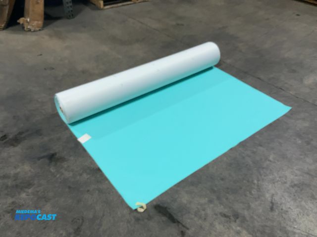 Lot 2-24354 - Roll of marine vinyl calypso green fabric #1080777 (33 yards)