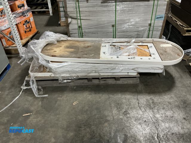 Lot 2-39024 - 5 Marble Top White Marble Top Countertops, Various Shapes and Sizes, some 65” x 28”, others 90” x 28...