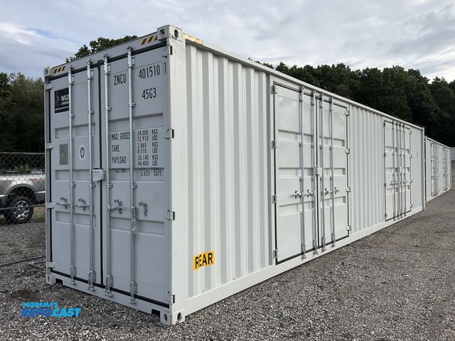 Lot 2-30909 - 2026 High Cube 40’L x 8’W x 9’ 6”T Metal Shipping/Ground Container