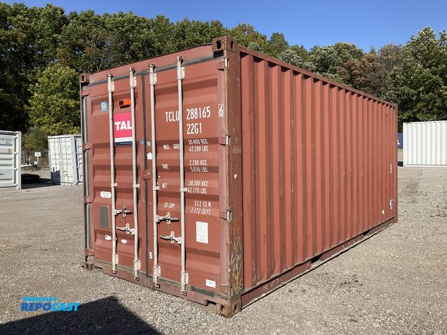 Lot 2-40301 - 20’ Shipping/Storage Container 1,172 cu.ft. Metal No Key or combination