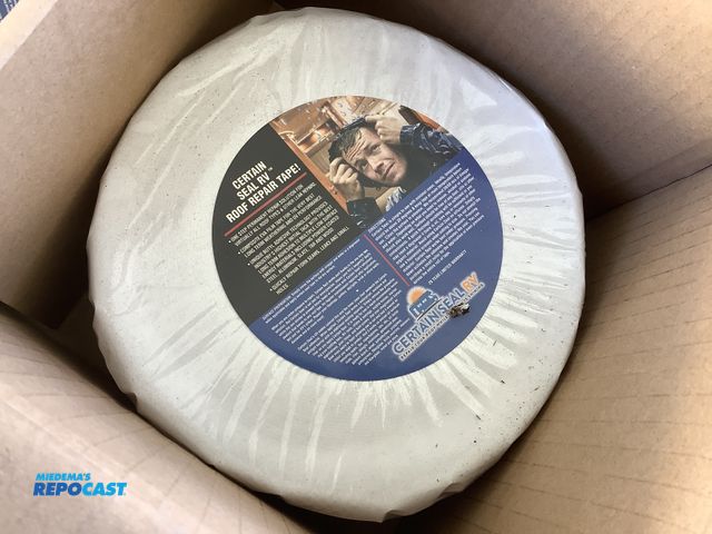 Lot 2-34835 - Skid lot of Certain Seal CSB31mm50 RV Roof Repair Tape. Black, 3” width by 1mm thickness