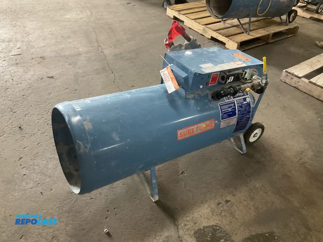 Lot 2-41021 - Heat Wagon Sure Flame Construction Heater Model S405, 400,000 btu, use natural gas or propane, 115 v...