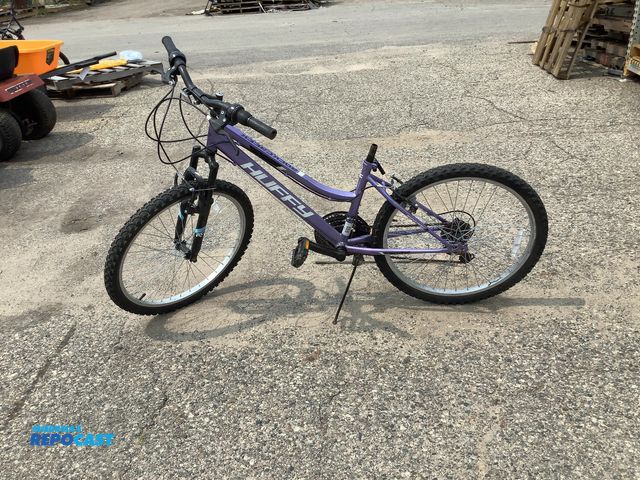 Lot 2-18470 - Huffy Rock creek All Terrain bike, 24G (purple)