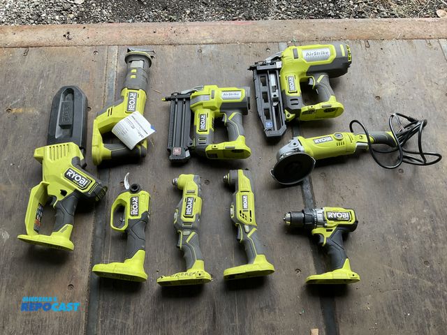Lot 2-40564 - (9) Ryobi Hand Tools