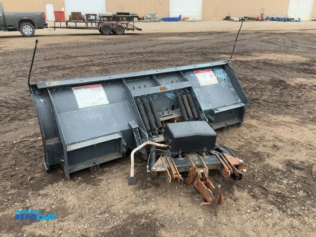 Lot 2-43297 - Blizzard 8’6” to 11’ Power Plow Snow Plow Blade, Spring Trip, Metal Cutting Edge, Hydraulic Angle, N...