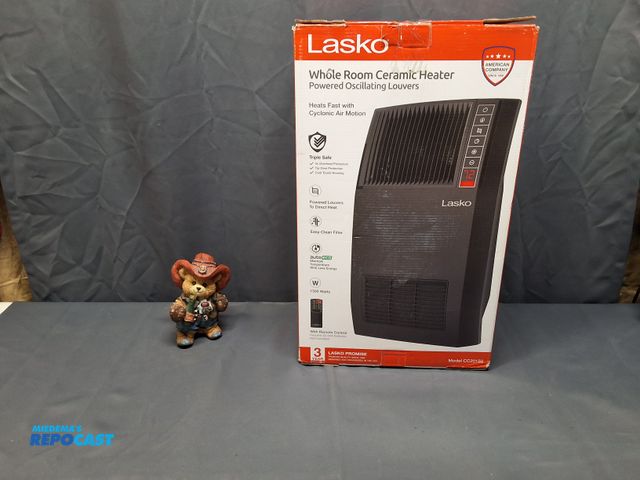 Lot 2-62998 - LASKO WHOLE ROOM CERAMIC HEATER (WORKS)