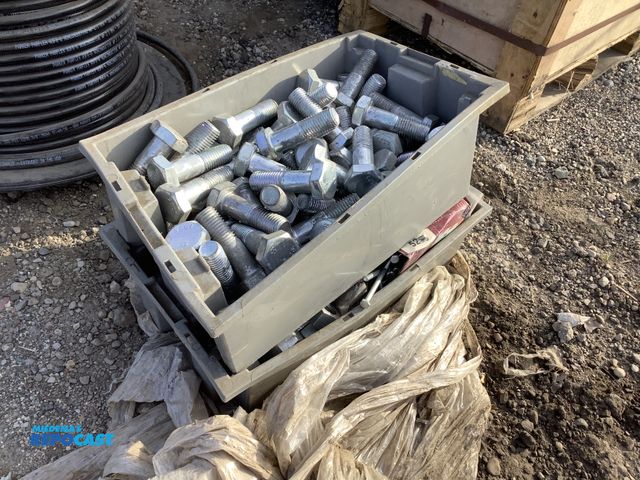 Lot 2-67476 - various galvanized nuts and bolts