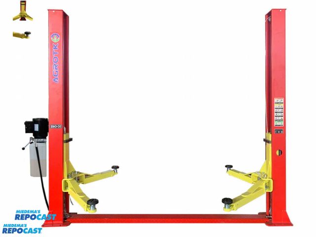 Lot 2-44548 - New AGT Industrial  ATK-B1000 8800 lb Capacity ,Two-Post Auto Car Lift