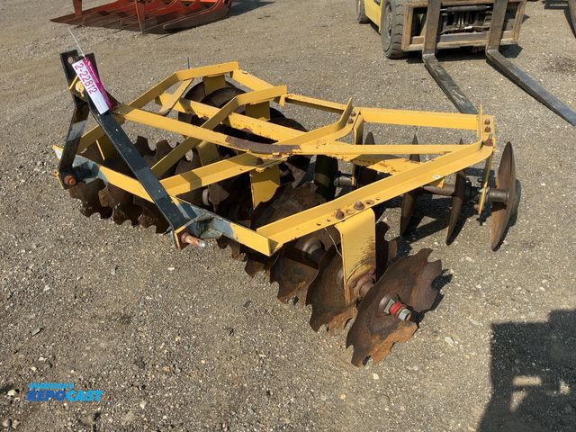 Lot 2-22812 - 6’ 3-Point Disc, Approx. 78” overall width, front notched discs
