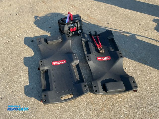 Lot 2-20425 - Lot of (2) Hyper Tough Mechanic Creepers, (1) Hyper Tough Bolt Cutter, and (1) Display Hyper Tough 2...