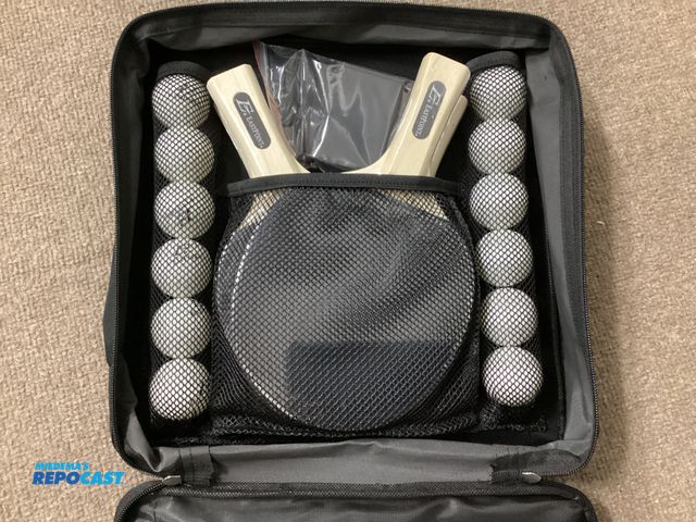 Lot 2-67315 - New Eastpoint 4 player Table Tennis Set.  5-ply wooden paddle with high-quality rubber for maximum r...