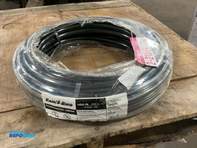 Lot 2-21984 - 100' of Rain Bird 1/2" Drip Tubing, 0.634" OD