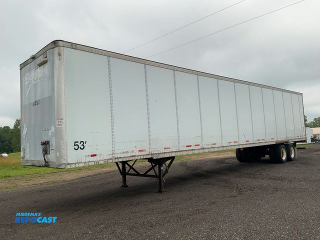 Lot 2-11995 - 2002 Wabash 53' Dry Van Semi Trailer