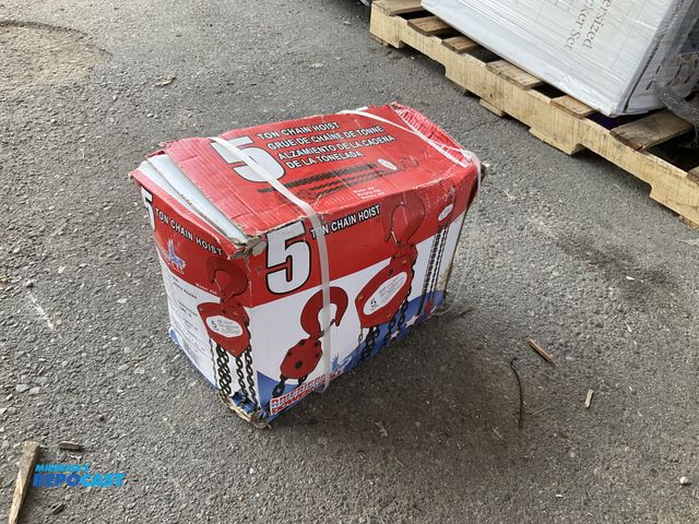 Lot 2-64535 - American power pull 5 ton chain hoist model 450