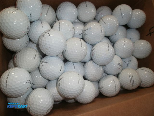 Lot 2-14747 - 100+ prov1 and prov1X golf balls. may have scuffs, numbers, practice, refurbishes, some are playable