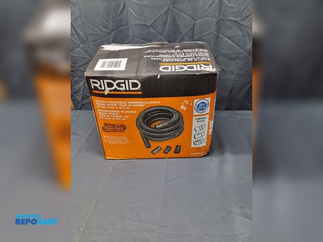 Lot 2-35769 - RIDGID DUAL FLEX TUG-A-LONG LOCKING HOSE 20FT