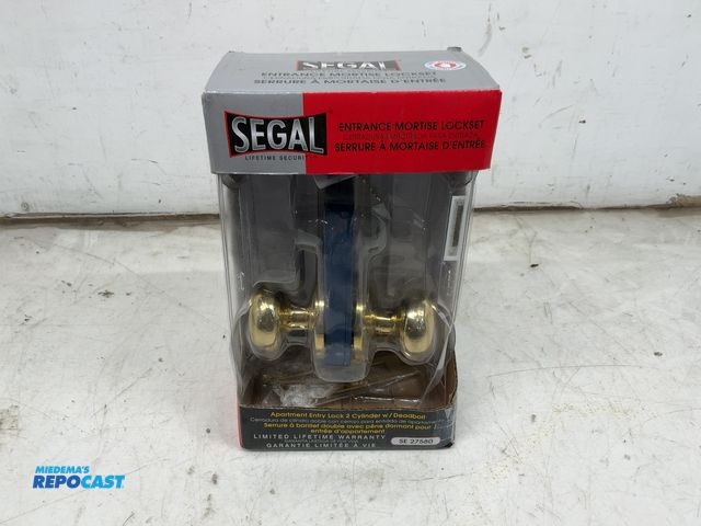 Lot 2-11421 - Segal SE 27580 Entrance Mortise Lockset