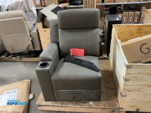 Lot 2-60450 - Thomas Payne RV Reclining Chair Sectional with one Arm and a Cupholder