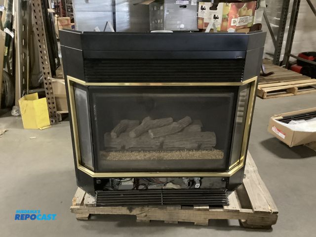 Lot 2-76221 - Gas Fireplace with a variable speed fan, 42.5”x22”x38.5”H