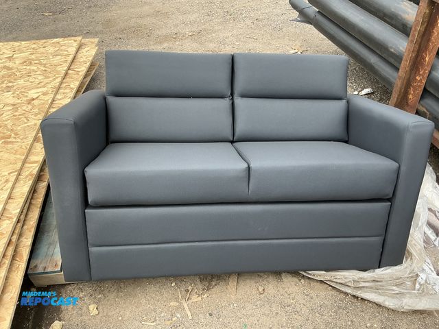 Lot 2-64502 - Coachmen RV Couch Gray