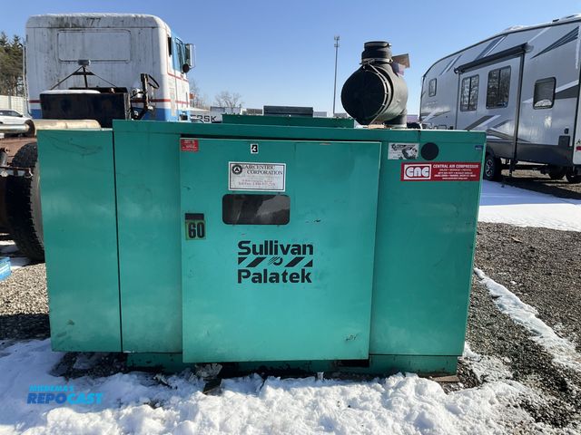 Lot 2-24140 - Sullivan-Palatek 60UDC-WC 60-horsepower, water-cooled (WC) industrial electric rotary screw air comp...