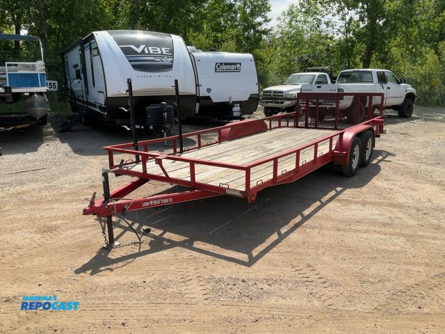 Lot 2-95218 - 2022 Lone Wolf Flatbed Trailer