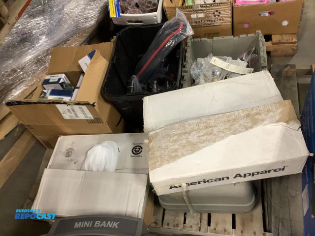 Lot 2-33190 - Skid lot of items including magnetic screw holders pump wedge lockout hero bag box of huswell carbur...