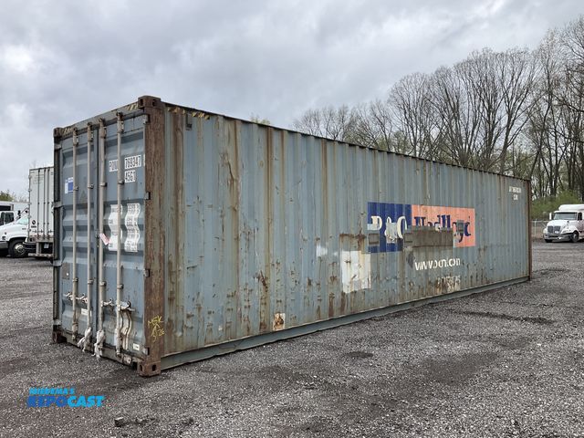 Lot 2-61172 - 40’ Metal Stackable Lockable Shipping/Storage Container