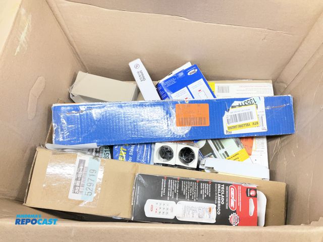 Lot 2-93462 - Large lot of Housewares including folding door hardware, door handles, garage door supplies etc…