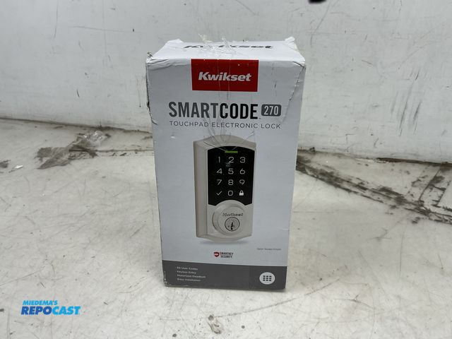 Lot 2-74694 - Kwikset  Smartcode 270 Touchpad Electronic Lock