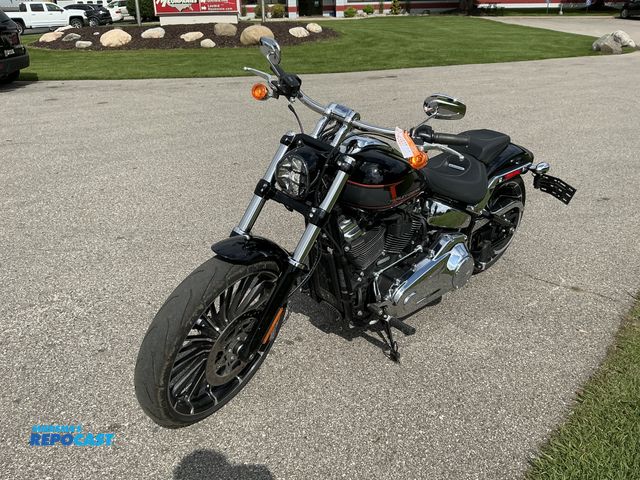 Lot 2-45837 - 2024 Harley Davidson FXBR Breakout 117 Motorcycle