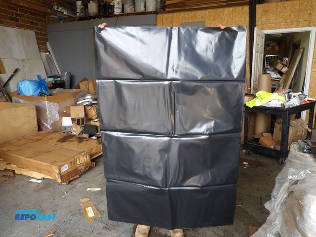 Lot 2-53293 - Pallet Load of approx. (1800) new Heavy Duty 6mil Black Bags 33×50
