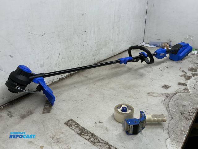 Lot 2-69111 - Kobalt Brushless 40v max Cordless Battery Powered Electric Powered String trimmer,