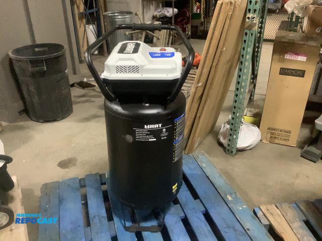 Lot 2-93658 - Hart 20 Gallon Air Compressor Model: 0232047 120 Volts 60 Hz 200 PSI