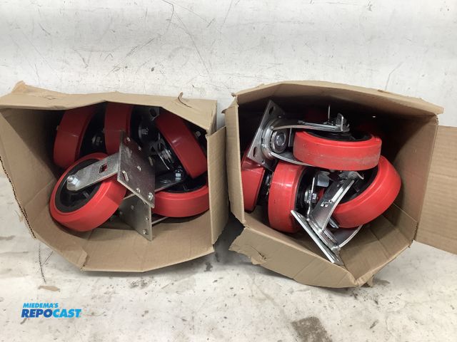 Lot 2-67942 - Lot of (12) 6x2 caster wheels