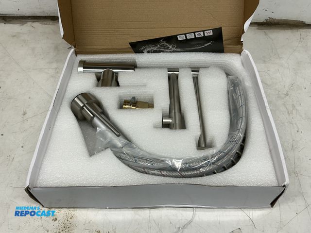 Lot 2-75702 - brushed nickel pot filler kitchen faucet
