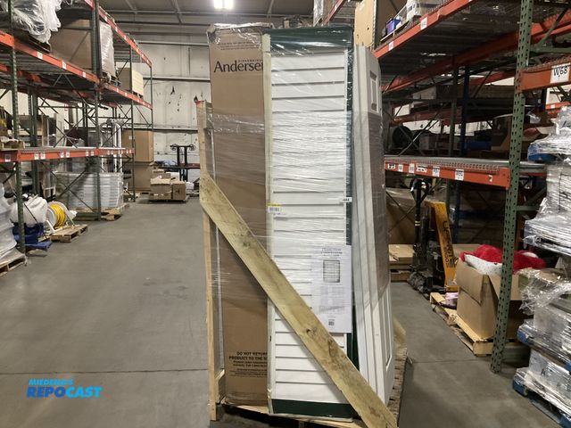 Lot 2-60438 - Skid lot of Various Closet Doors, Bifold Doors, Full-Size Doors, Retractable Screen Doors, and More ...