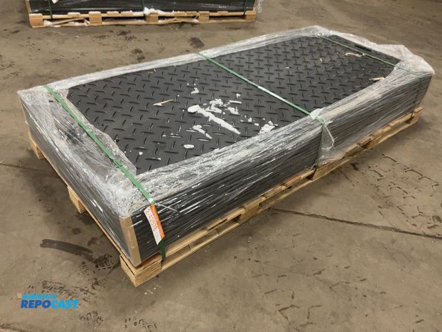 Lot 2-42578 - (15) New SDLANCH IRGPM Ground Protection Mats, Approx. 41” wide x 94-1/2” long x1/2” thick, diamond ...