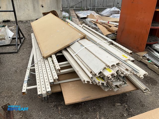 Lot 2-10381 - Skid lot of scaffolding materials