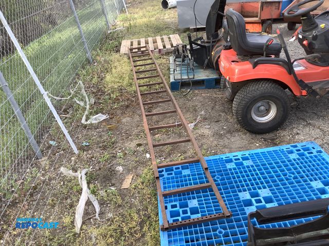 Lot 2-34668 - 15" x 15' Heavy Duty Steel Deer Stand Ladder