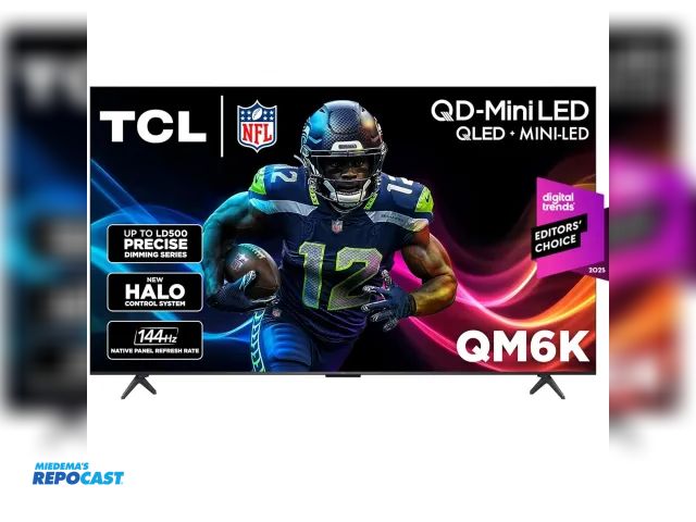 Lot 2-27331 - (2) TCL 55QM63K TV 55" QM63K Series QD-Mini LED QLED 4K UHD, 144Hz, Dolby Atmos, DTS Virtual:X, Smar...