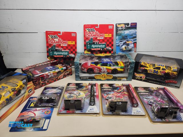 Lot 2-33625 - Lot of Vintage NASCAR Diecast Cars and Collectibles. New in the packaging. Some wear on the packagin...