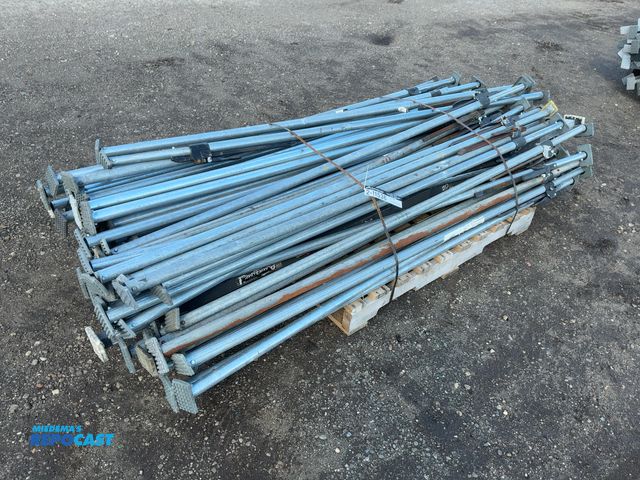 Lot 2-11536 - Skid full of assorted load lock bars