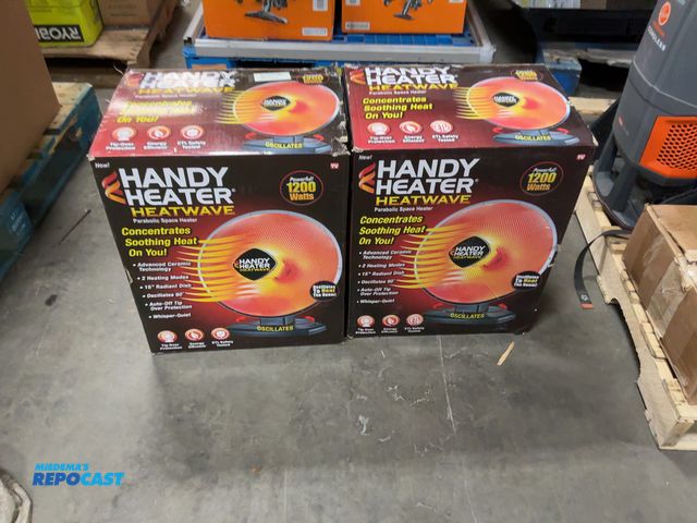 Lot 2-19634 - lot of (2) Handyman Heatwave Heaters