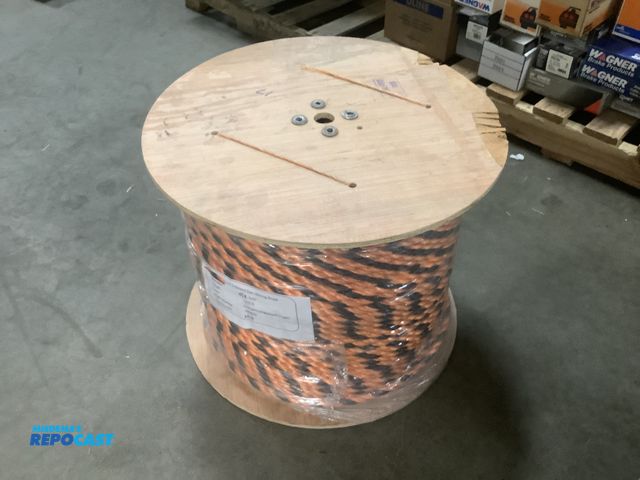 Lot 2-92831 - 5/8 x 1200' Orange Poly Propylene Rope