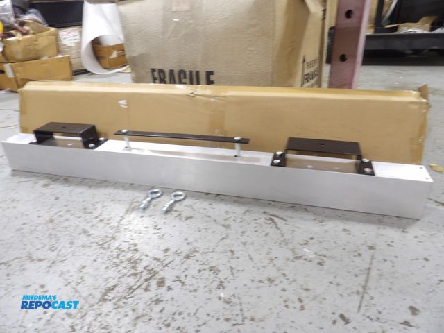 Lot 2-53910 - New Magnetic Sweeper, quick release lever,
440 lb magnetic pull Cap., 48 L x 4" H x 3-1/8 D
includes...