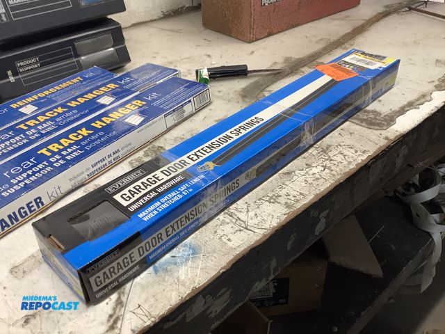 Lot 2-93472 - Ever built garage door extension springs, when stretched 67”.