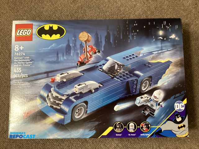 Lot 2-34650 - New LEGO Batman with the Batmobile vs. Harley Quinn and Mr. Freeze. 435 piece Lego set.